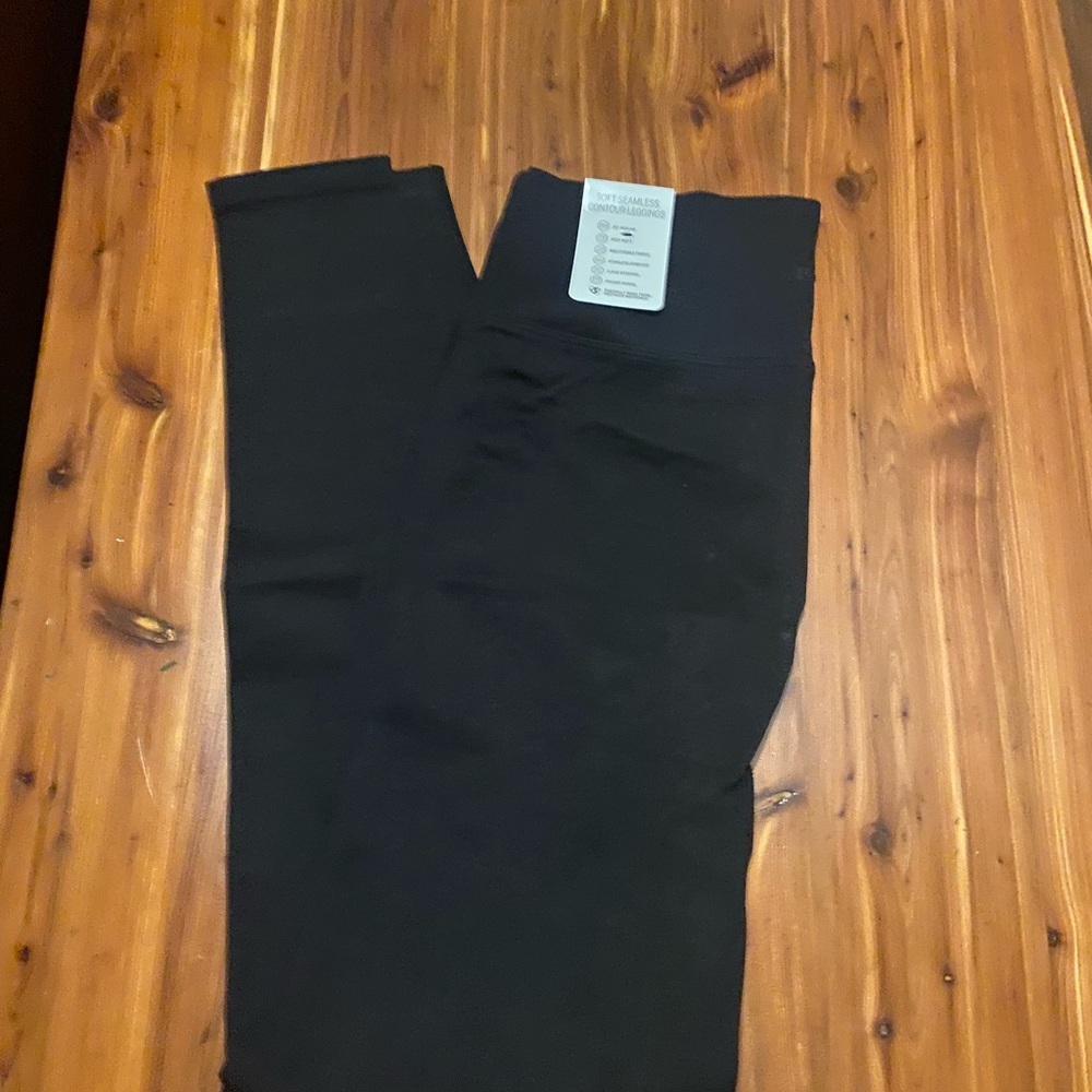 PINK - Black Leggings